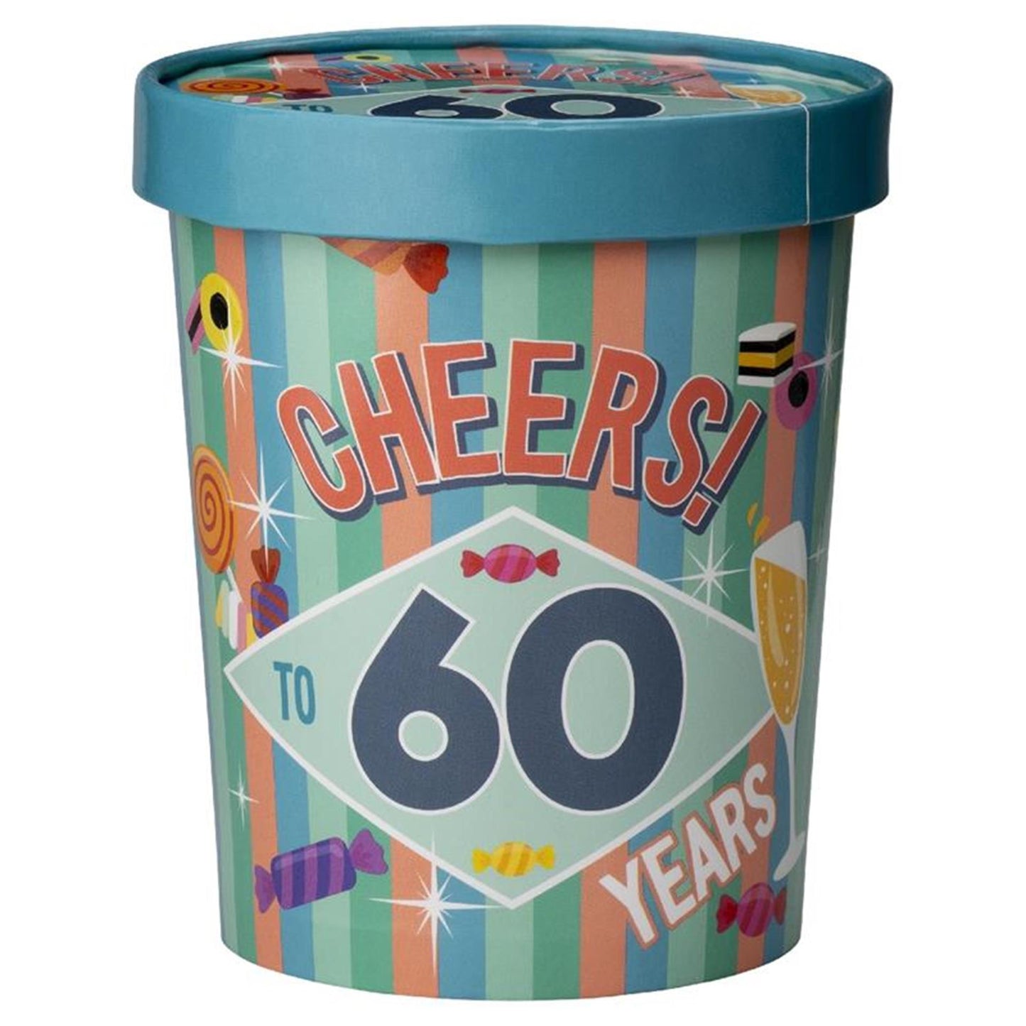 Paperdreams Bonbonbecher ø12x14cm – 60 Jahre