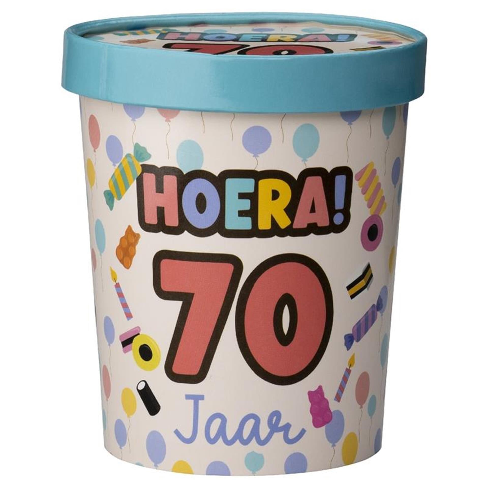 Paperdreams Bonbonbecher ø12x14cm – 70 Jahre