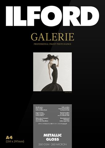 Ilford Ilford Galerie Metallic Gloss 260g A4 25 Vel