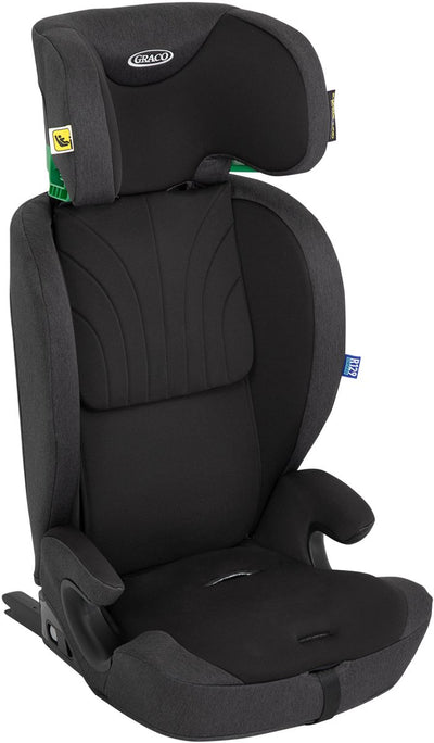 Graco energi i-size r129 – midnight – Autositz mit ISOFIX und Top Tether – von 76 bis 150 cm (ca. 15 Monate bis 12 Jahre)
