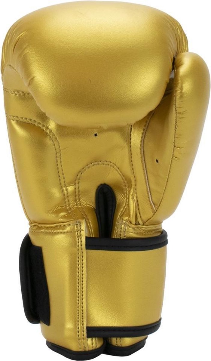 Super Pro Combat Gear Talent (Kick)Boxhandschuhe Gold Schwarz 4oz