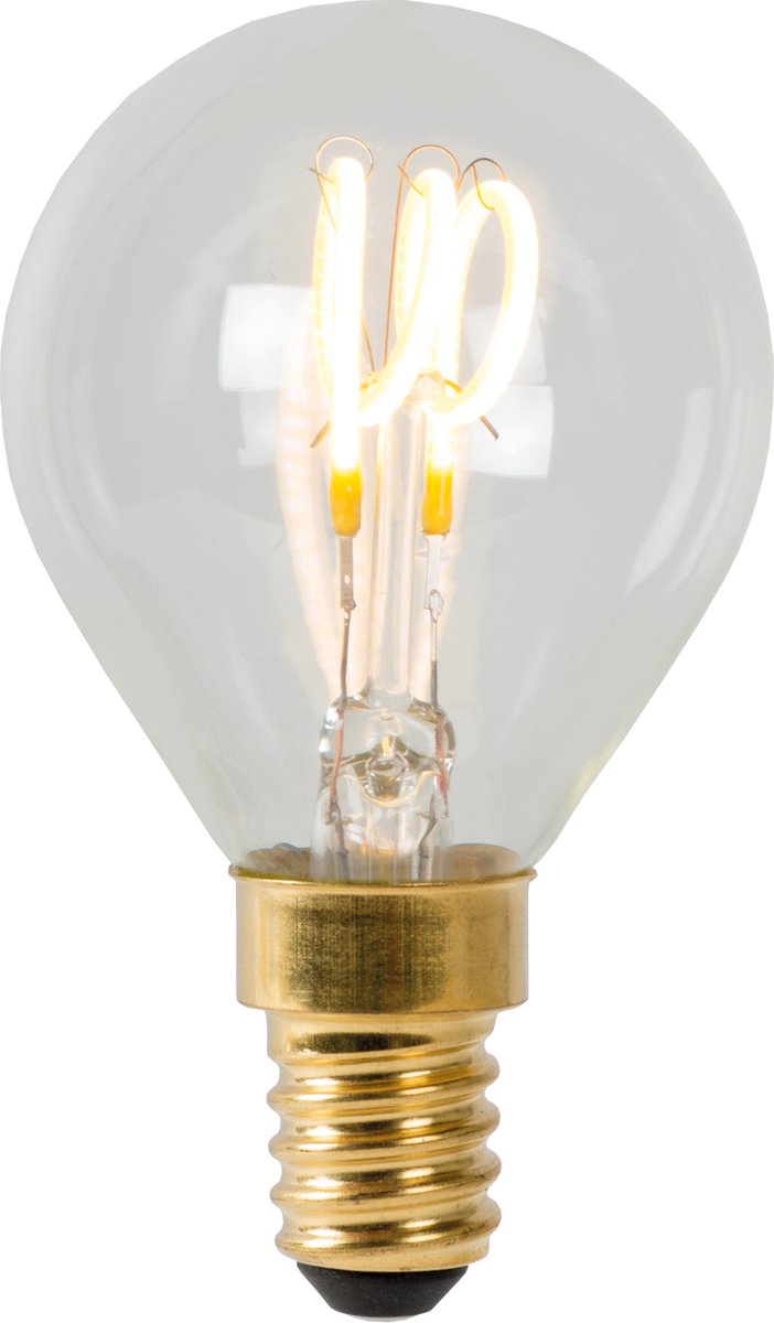 Lucide p45 - Glühlampe - ø 4,5 cm - LED dimmbar - E14 - 1x3W 2700K - transparent