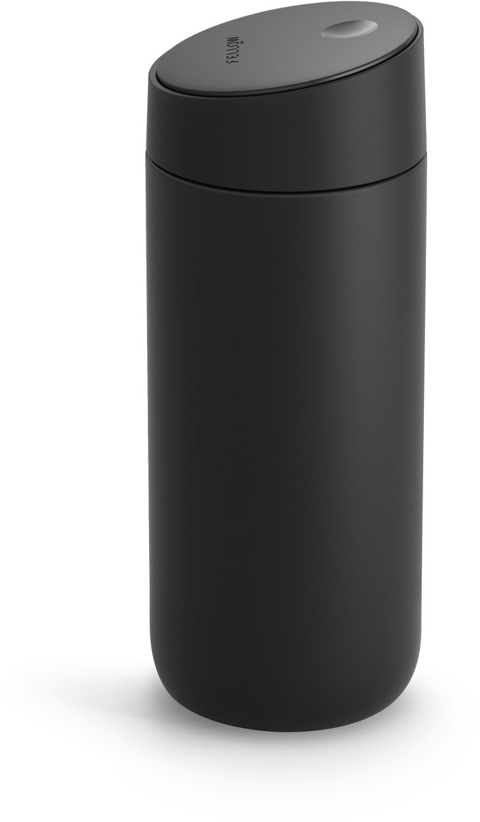 Fellow - Trinkbecher - Trinkflasche - mit Schiebeverschluss - Carter Slide Mug - Schwarz - Geschenk - 475ml