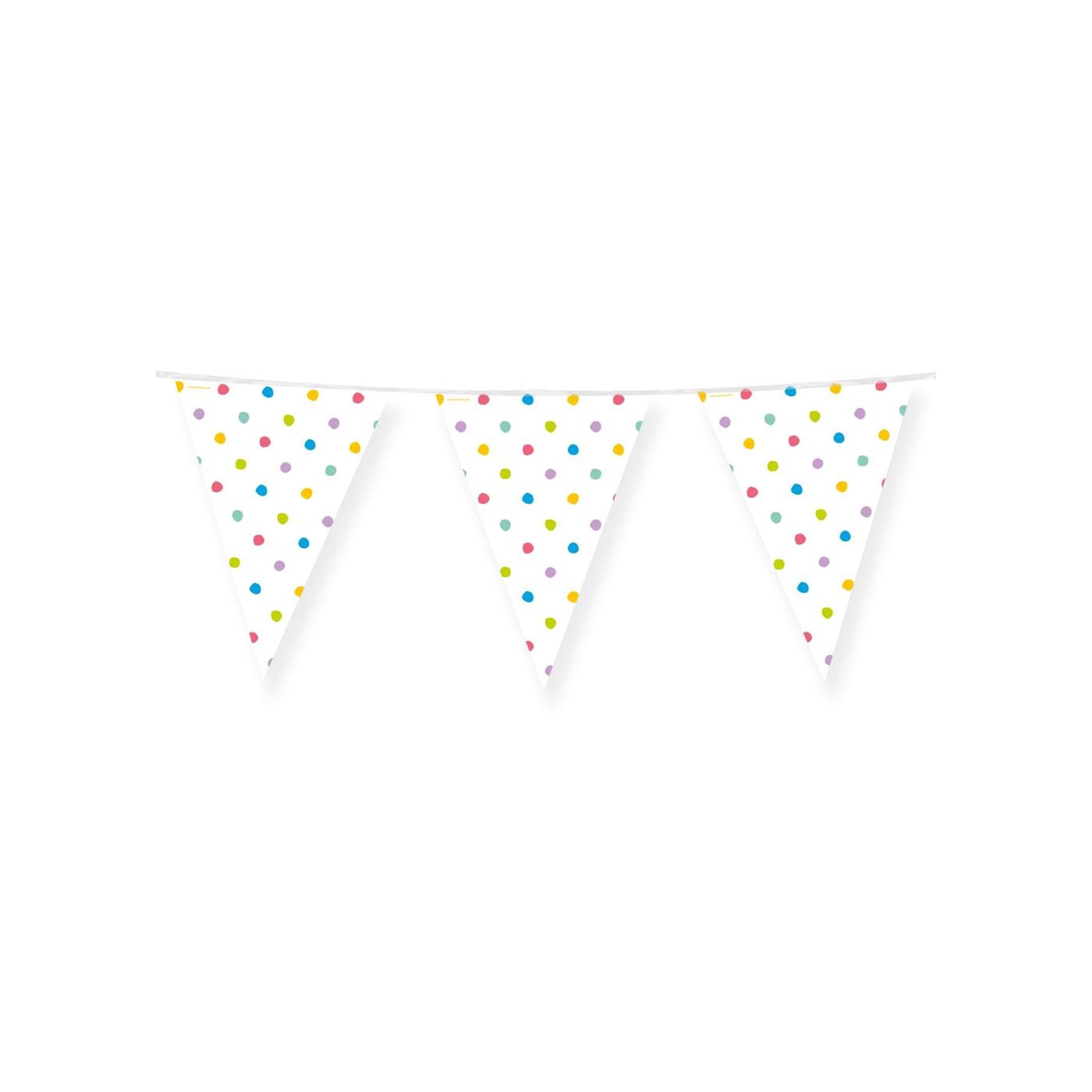 Paperdreams Flaggenlinie – Partypunkte 4 m