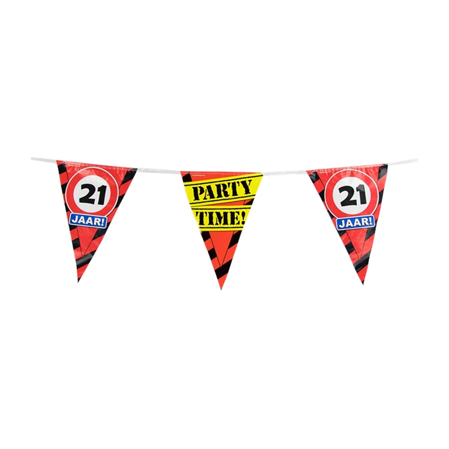 Paperdreams Partyflagge – 21 Jahre