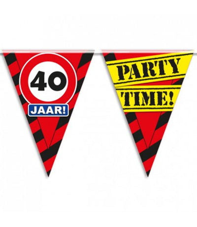 Paperdreams Partyfahne – 40 Jahre