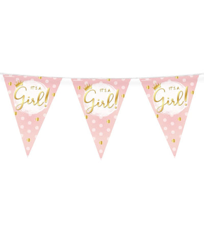Paperdreams Partyfahnenfolie – It's a Girl!