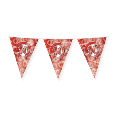 Paperdreams Partyfahne 40 Jahre Ehe