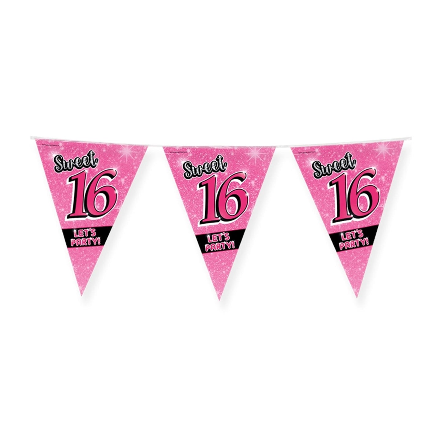 Paperdreams Partyfahne – Sweet 16