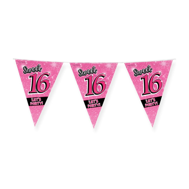 Paperdreams Partyfahne – Sweet 16
