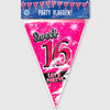 Paperdreams Partyfahne – Sweet 16
