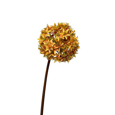 Künstliche Blumen-Alliumzwiebel aus der Roberts-Kollektion, 60 cm, ockergelb