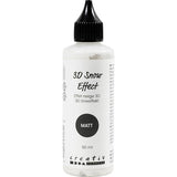 Https: www.cchobby.nl 3d-snow effect-matt-white-90-ml-1-bottle - afbeelding 1