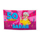 Paperdreams Fassadenfahne xxl Sarah Cartoon