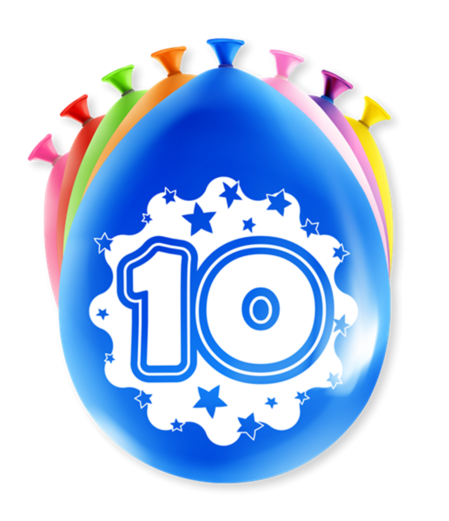 Zahlenballons von Paperdreams – 10 Jahre