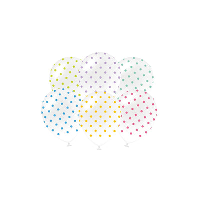 Paperdreams Luftballons Party Dots 6 Stk
