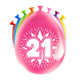 Zahlenballons von Paperdreams – 21 Jahre