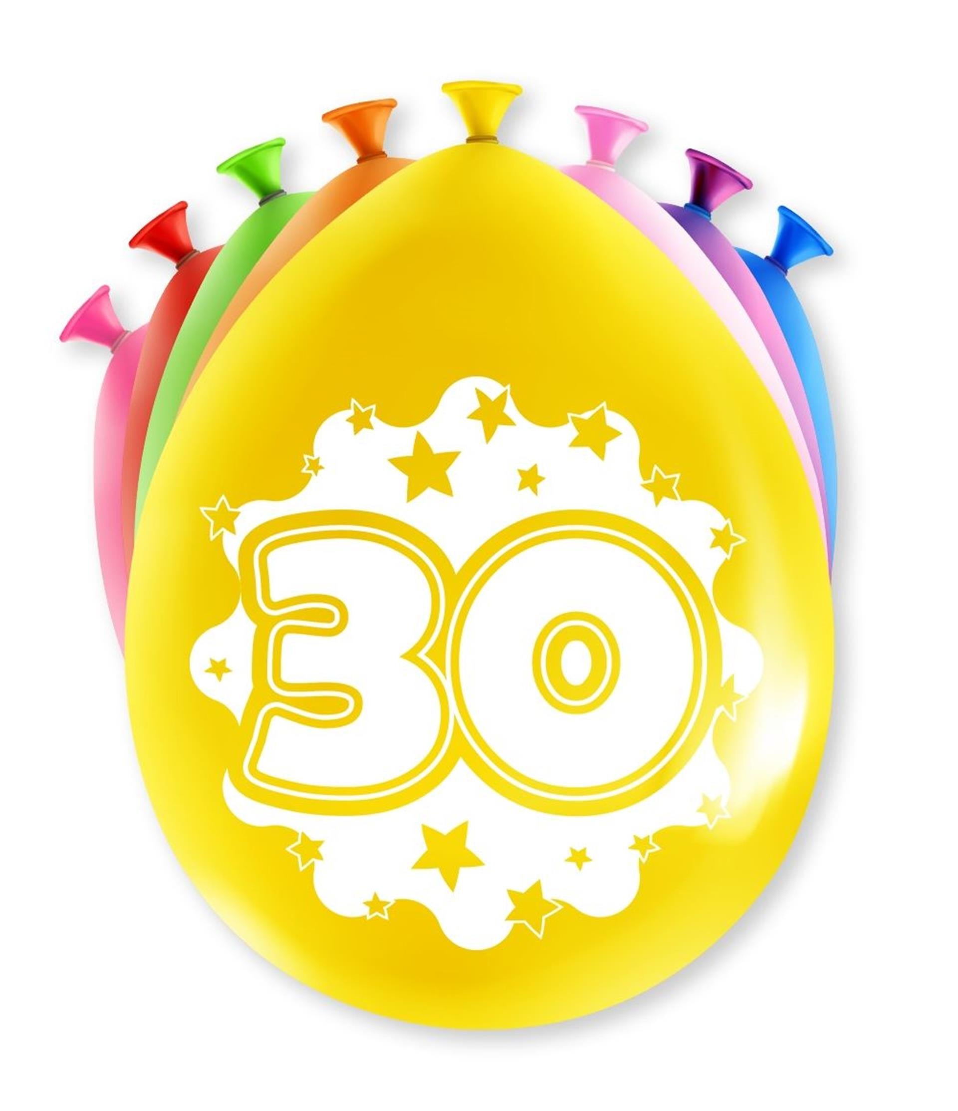 Zahlenballons von Paperdreams – 30 Jahre