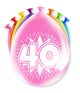 Zahlenballons von Paperdreams – 40 Jahre