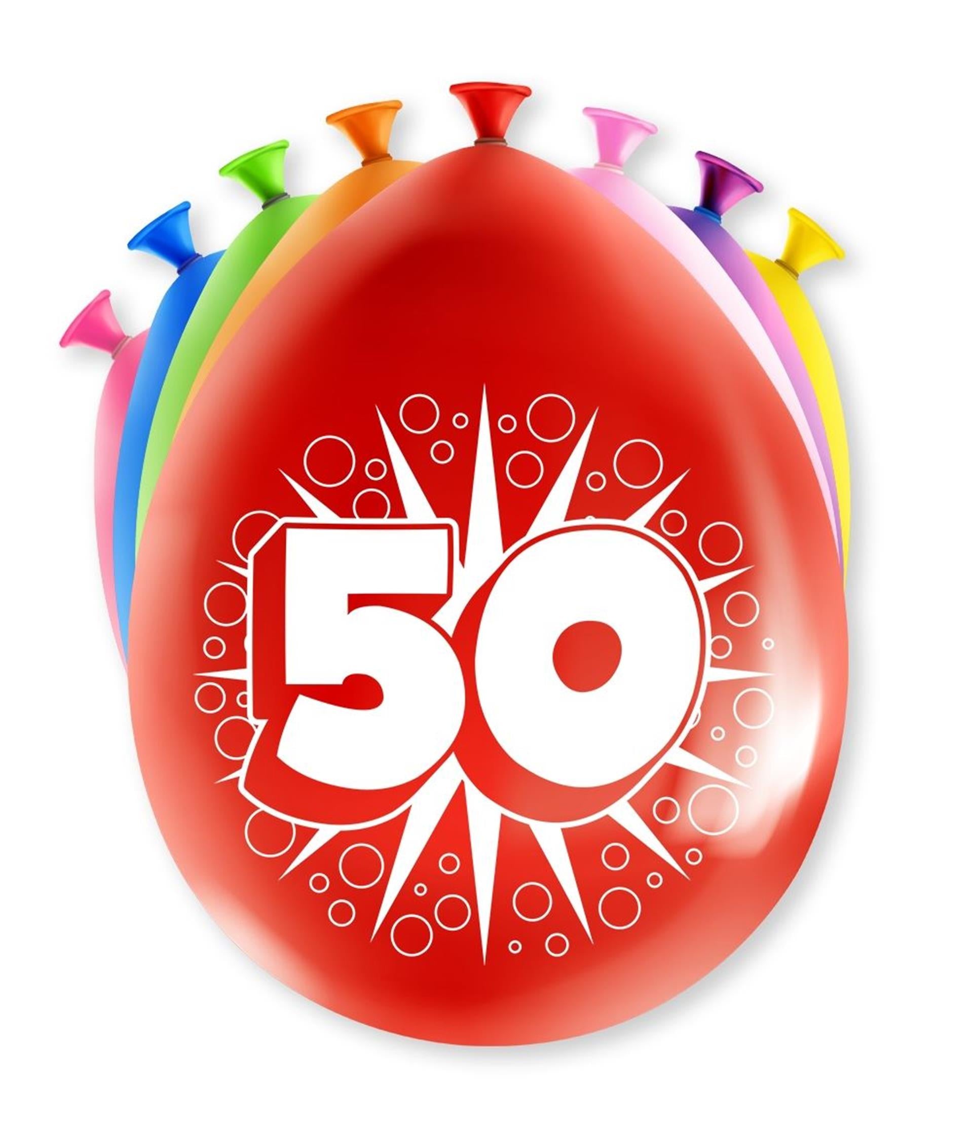 Paperdreams Zahlenballons N – 50 Jahre