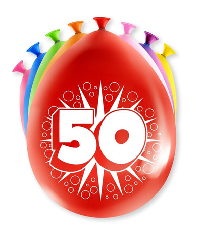 Paperdreams Zahlenballons N – 50 Jahre