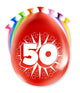 Paperdreams Zahlenballons N – 50 Jahre