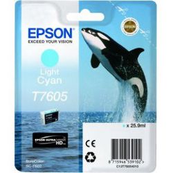 Epson T7605 Vivid Light Cyan Tintenpatrone