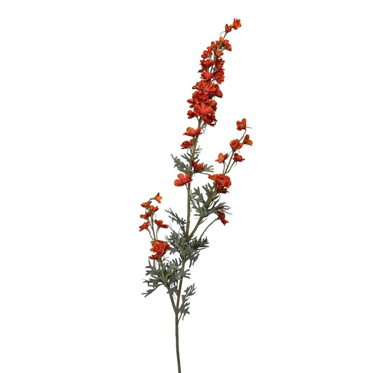 Roberts Collection Kunstblume Ritterspornzweig 85 cm orange