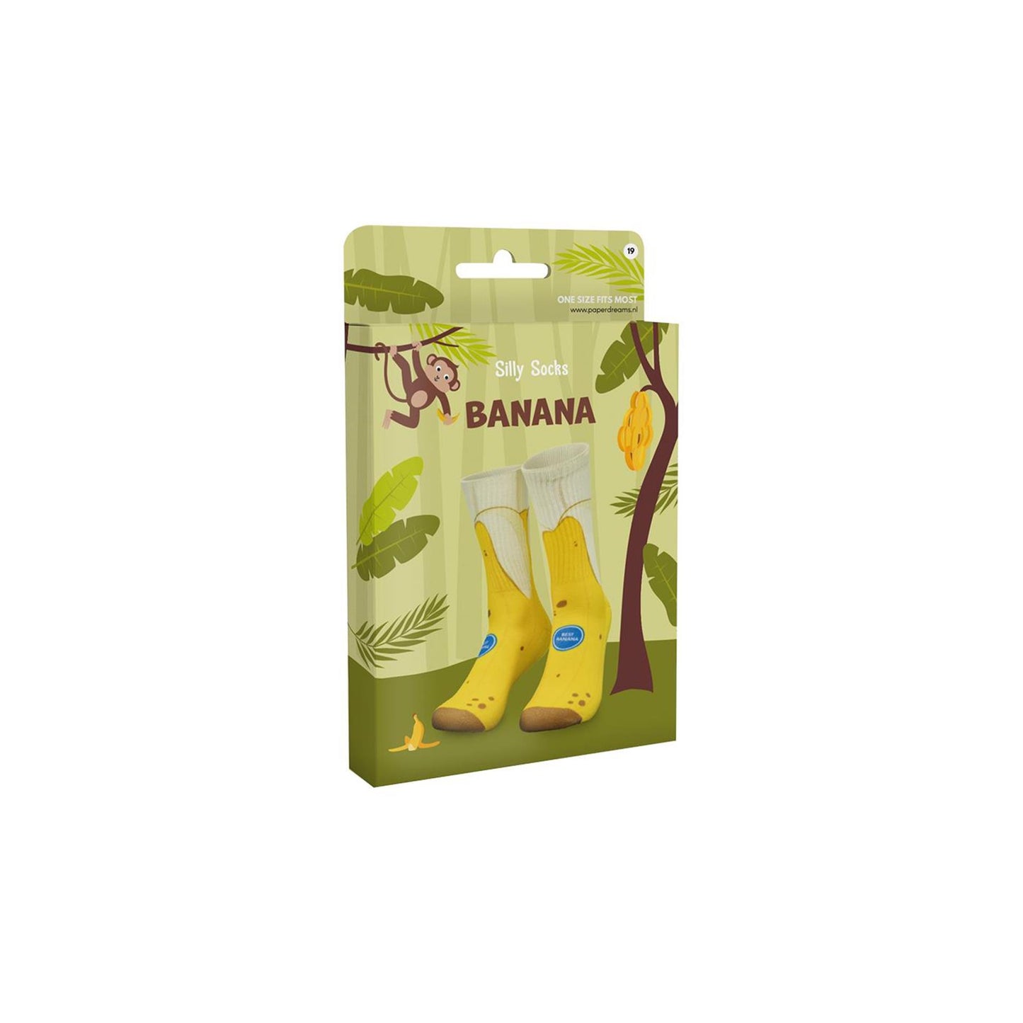 Paperdreams lustige Socken – Banane