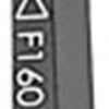 Tektro-Scheibenbremsadapteradapter F-5 FM F140 F160 einschließlich Schrauben (2x)