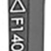 Tektro-Scheibenbremsadapteradapter F-5 FM F140 F160 einschließlich Schrauben (2x)