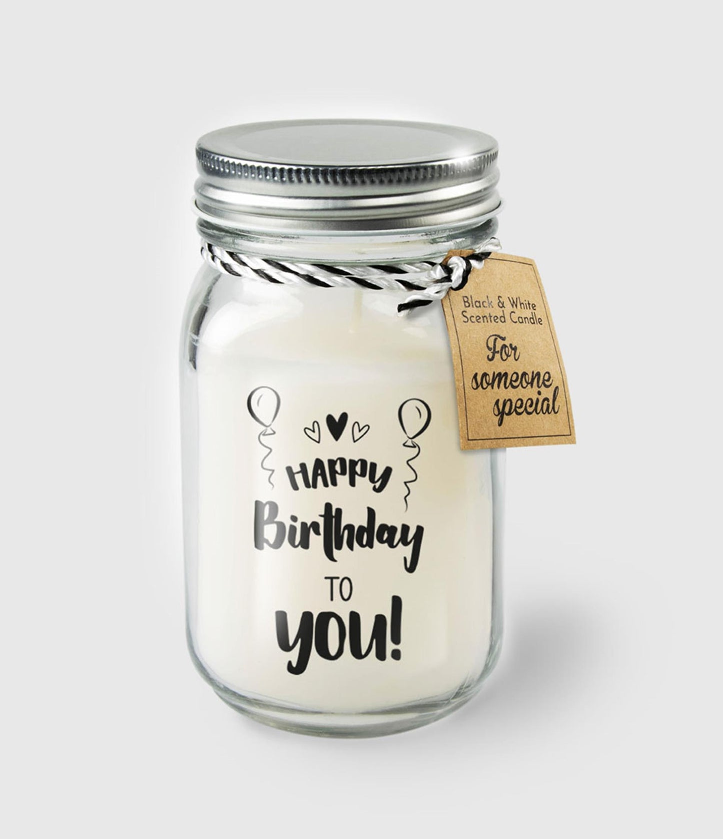 Paperdreams Duftkerze im Glas – Alles Gute zum Geburtstag