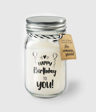 Paperdreams Duftkerze im Glas – Alles Gute zum Geburtstag