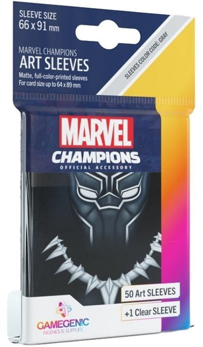 Marvel Brettspielhüllen „Champions: Black Panther“ 66 x 91 mm (51 Stück) - Zubehör