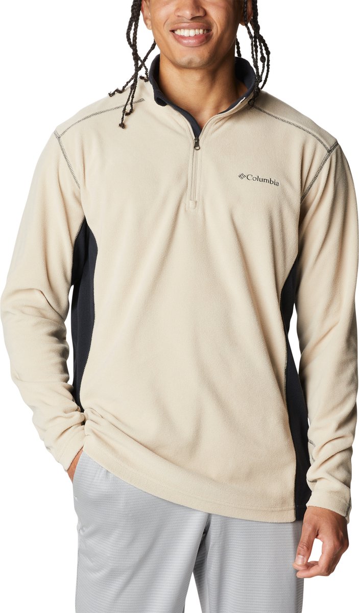 Columbia Klamath Range™ II Fleecepullover mit halbem Reißverschluss – Outdoor-Pullover – Fleecepullover – Herren – Größe XL – Braun