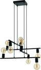 Eglo Mezzana - Hängelampe - E27 - 65 cm - Schwarz