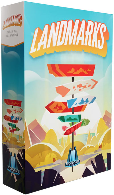 Floodgate Games Landmarks – kooperatives Brettspiel – 2–10 Spieler – Englisch