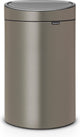 Brabantia Touch Bin Abfallbehälter – 10+23 Liter – Mülltrennung – Platin