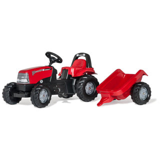 Rolly Toys Treppentraktor mit Anhänger Rollykid Case 1170 CVX