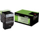 Tonerkartusche Lexmark Lex80C2SCE schwarz
