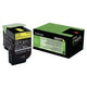 Toner Lexmark 802s gelb