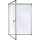 Vitrine Bi-Office magnetisch grau