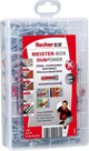 Fischer Meisterbox Schrauben- und Dübelset - 160-teilig