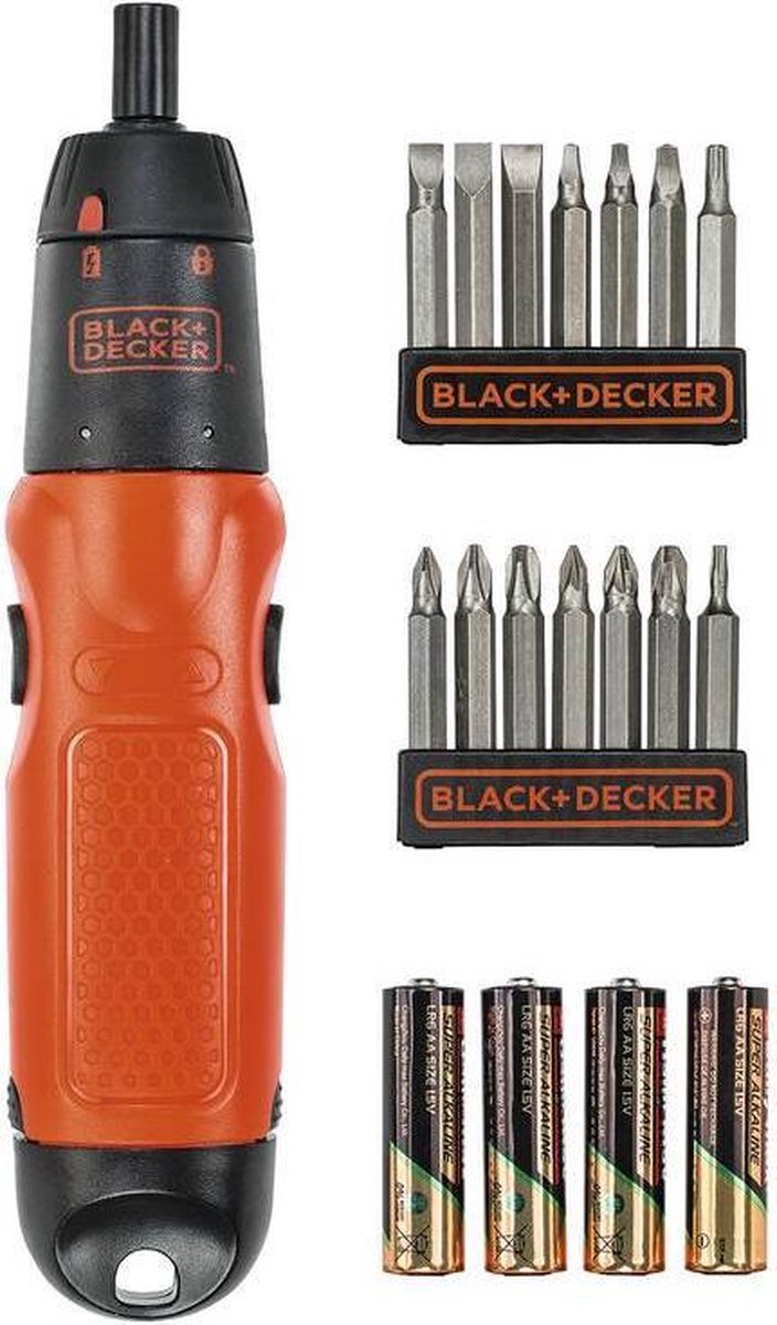 Black+Decker Black Decker Akkuschrauber A7073, 19-teilig