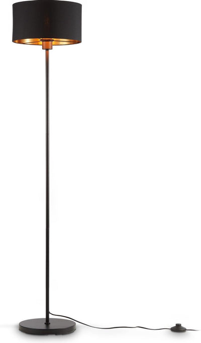 B.k.licht - Stehlampe - Wohnzimmerlampe - Industrielle Stehlampe - Stehlampe - mit E27-Fassung - H: 141,5 cm
