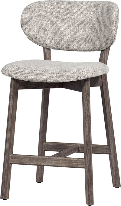 Woood Udar Barstuhl mit Holzgestell – Holz – Braun – 94 x 51 x 58