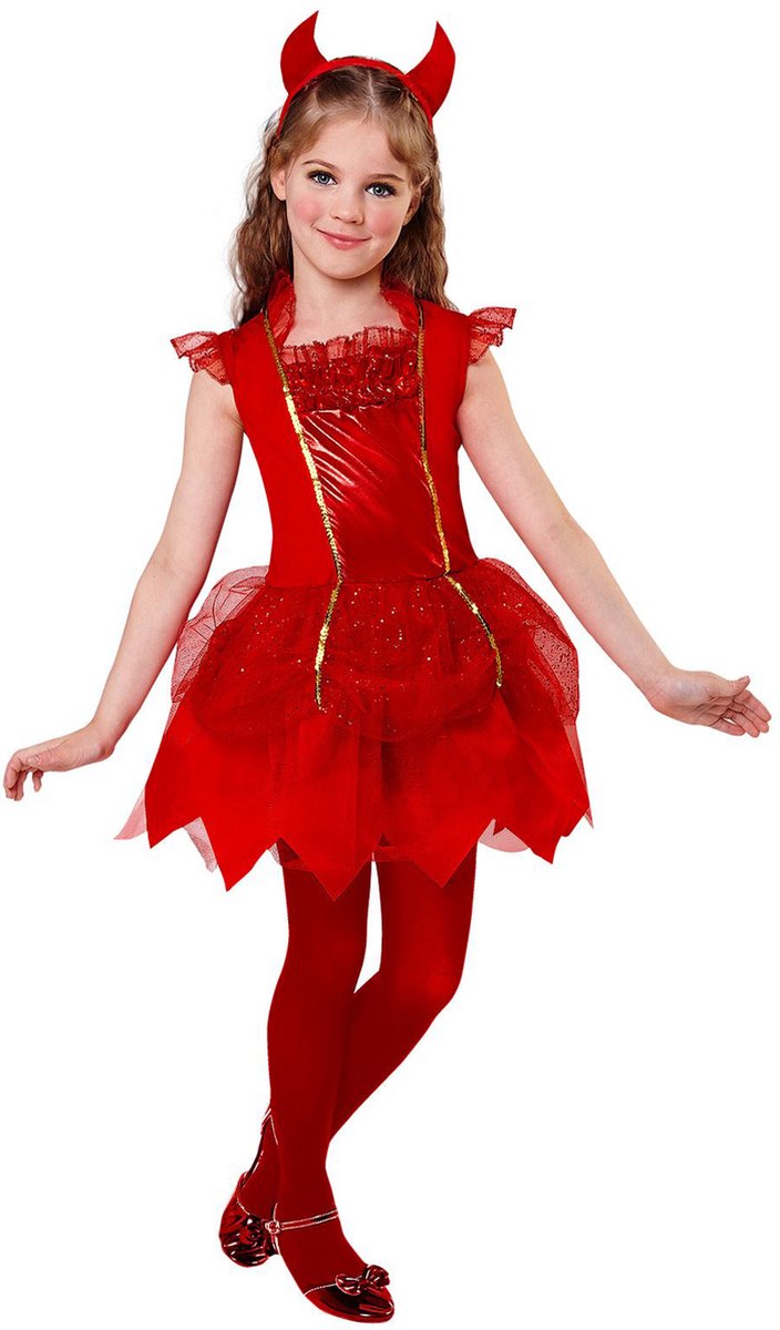 Finidi Teufel Ballerina Kleid Kinder