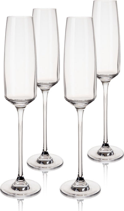 Viski Reserve Julien Champagnerglas – Kristall – 175 ml – 4 Stück