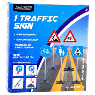 Alarm -Outdoor -Verkehrszeichen (1 Stück) Assorti