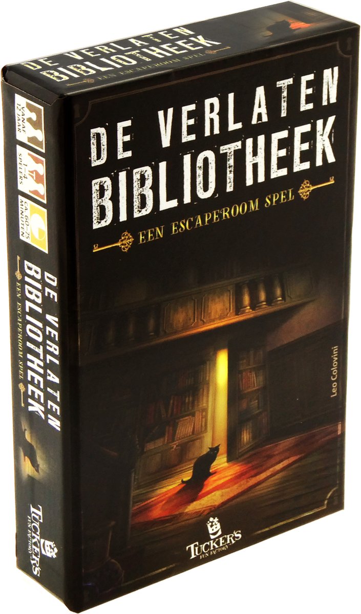Tucker's Fun Factory: Die verlassene Bibliothek – zerstörungsfreies Puzzle-Fluchtspiel